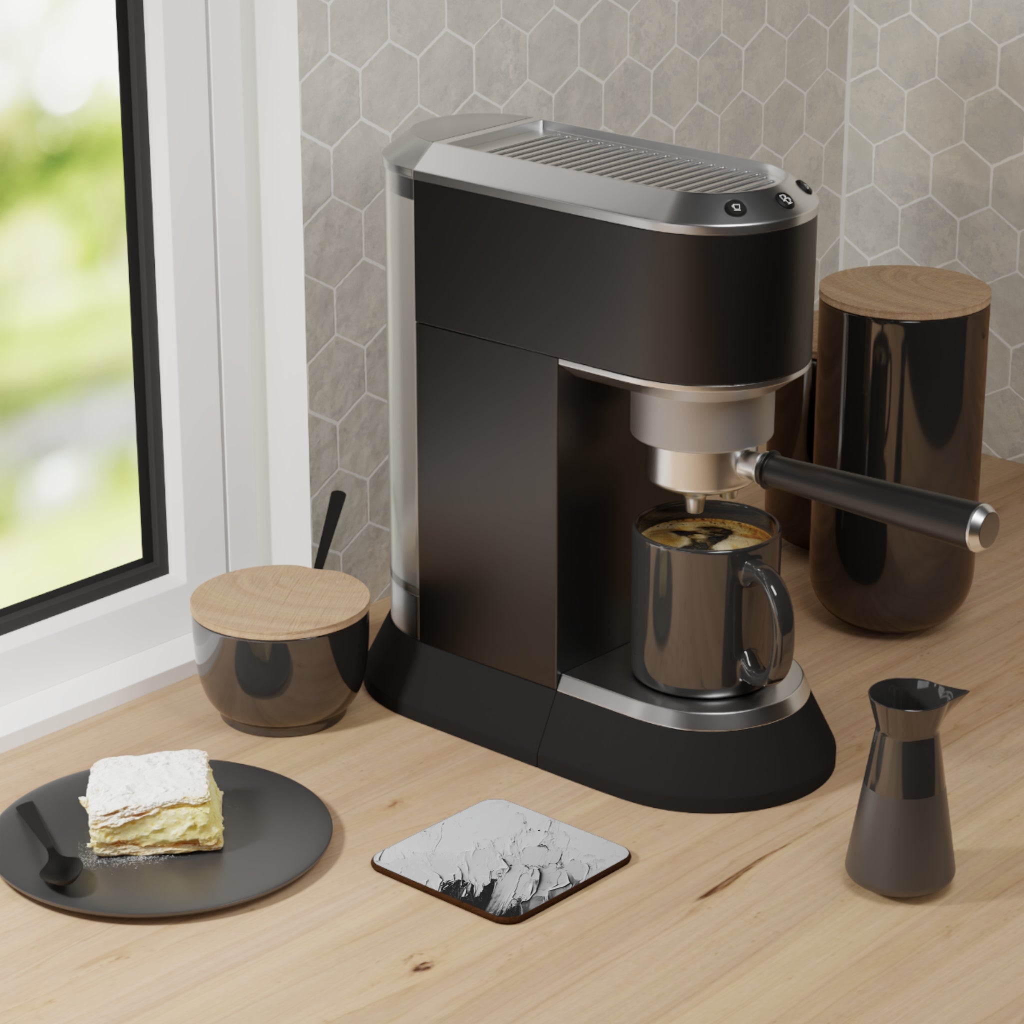 Stylish Hardboard Coasters for Home Decor