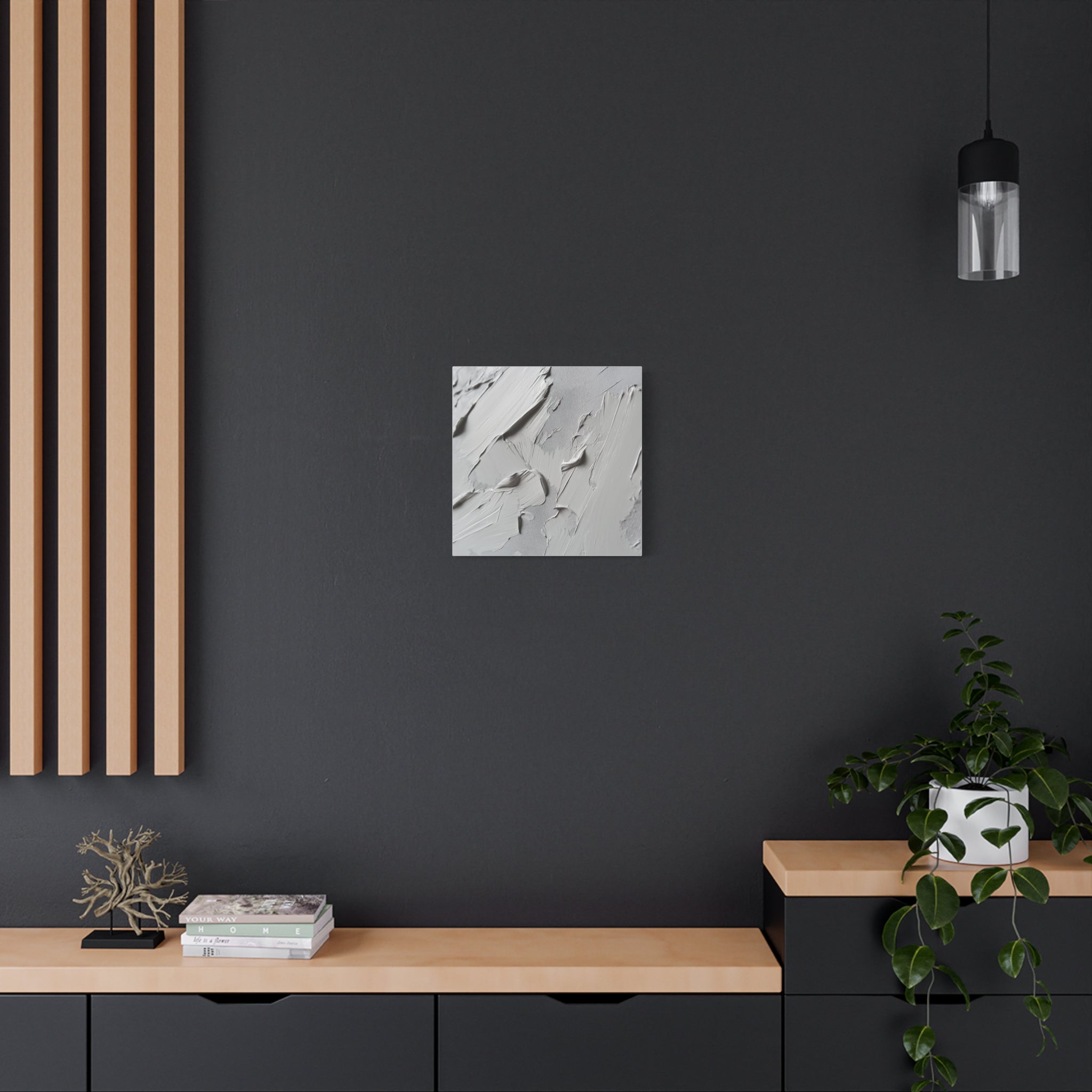Textured Matte Canvas Wall Art
