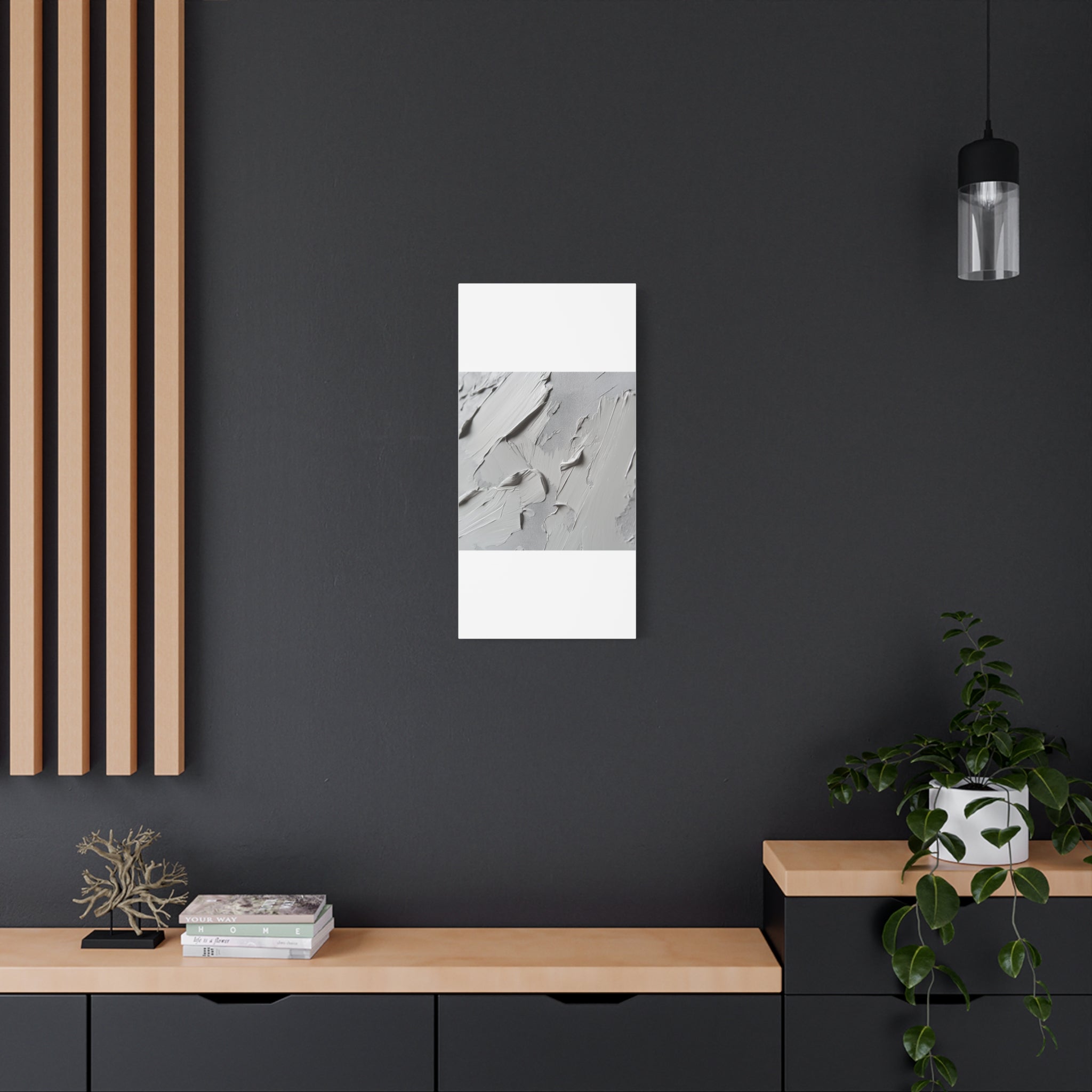 Textured Matte Canvas Wall Art