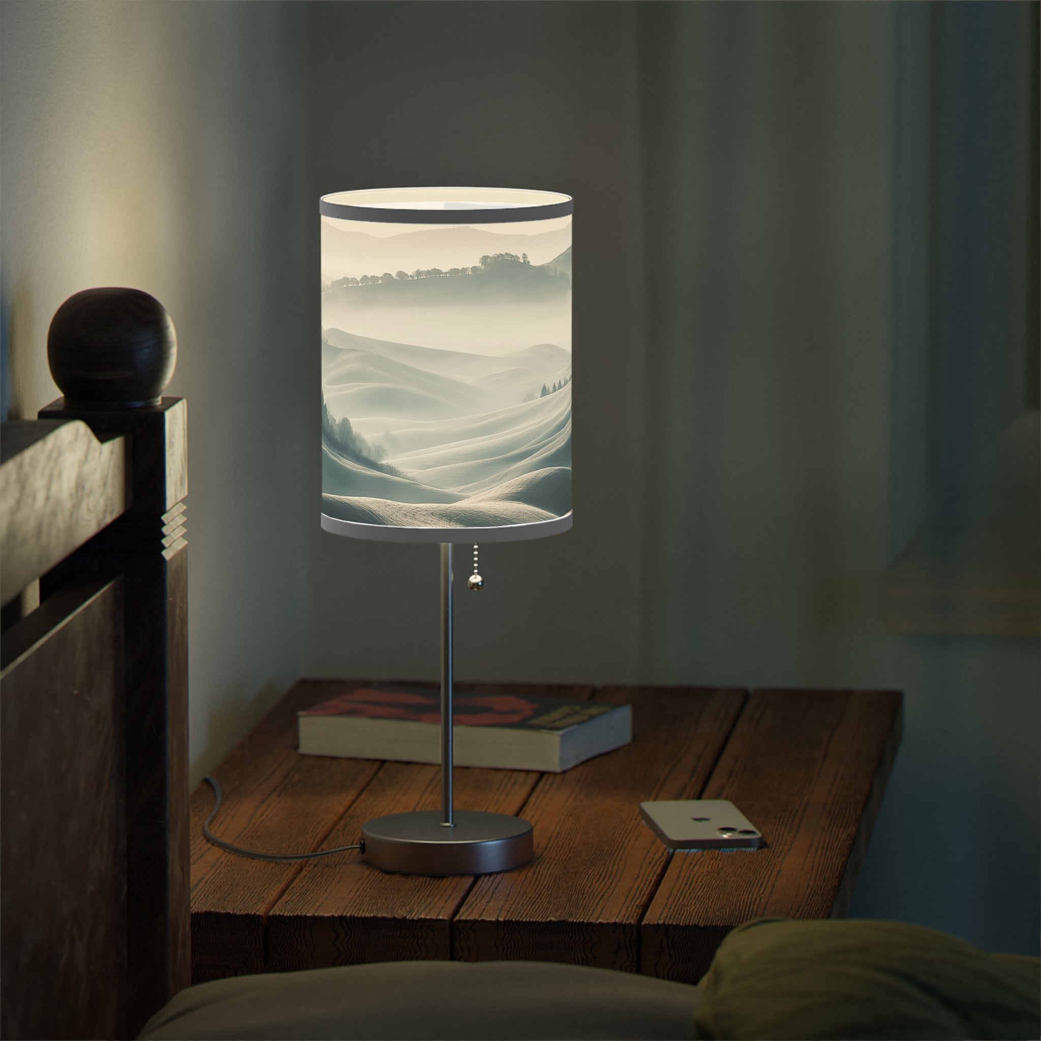 Serene Landscape Table Lamp