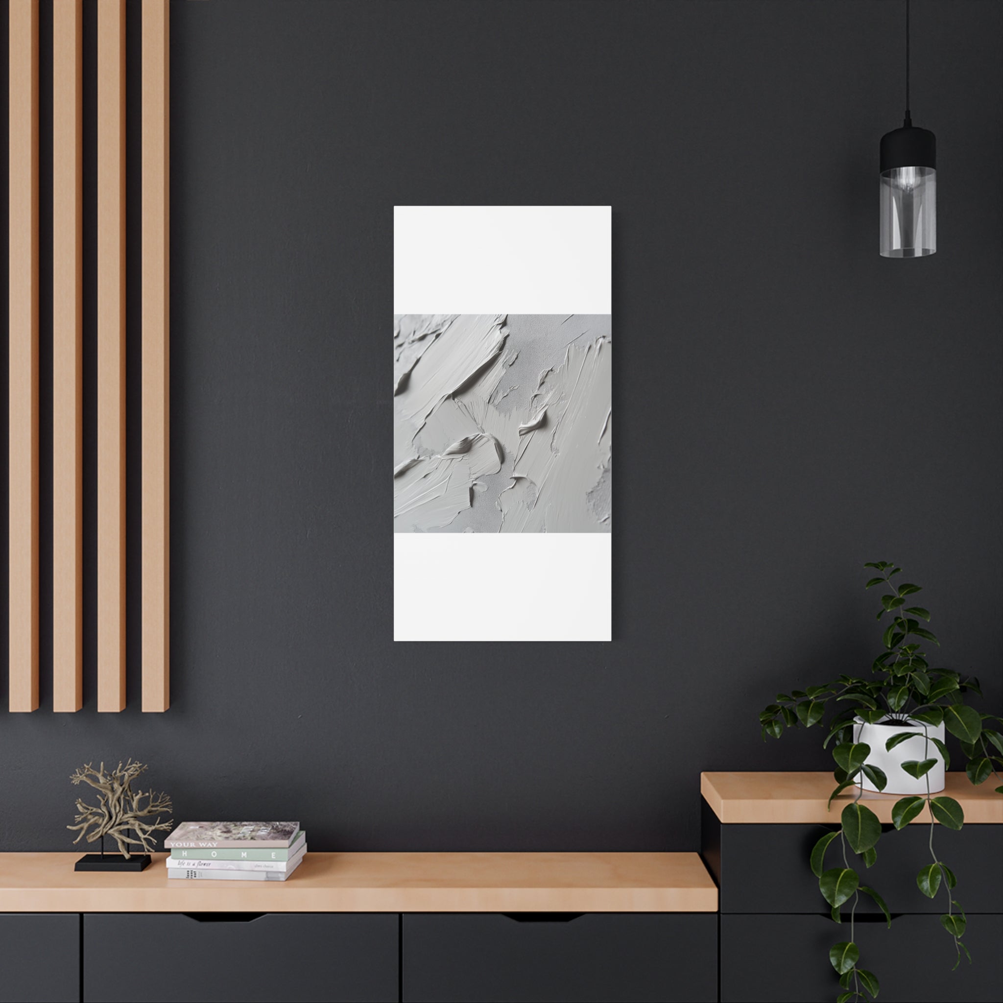 Textured Matte Canvas Wall Art