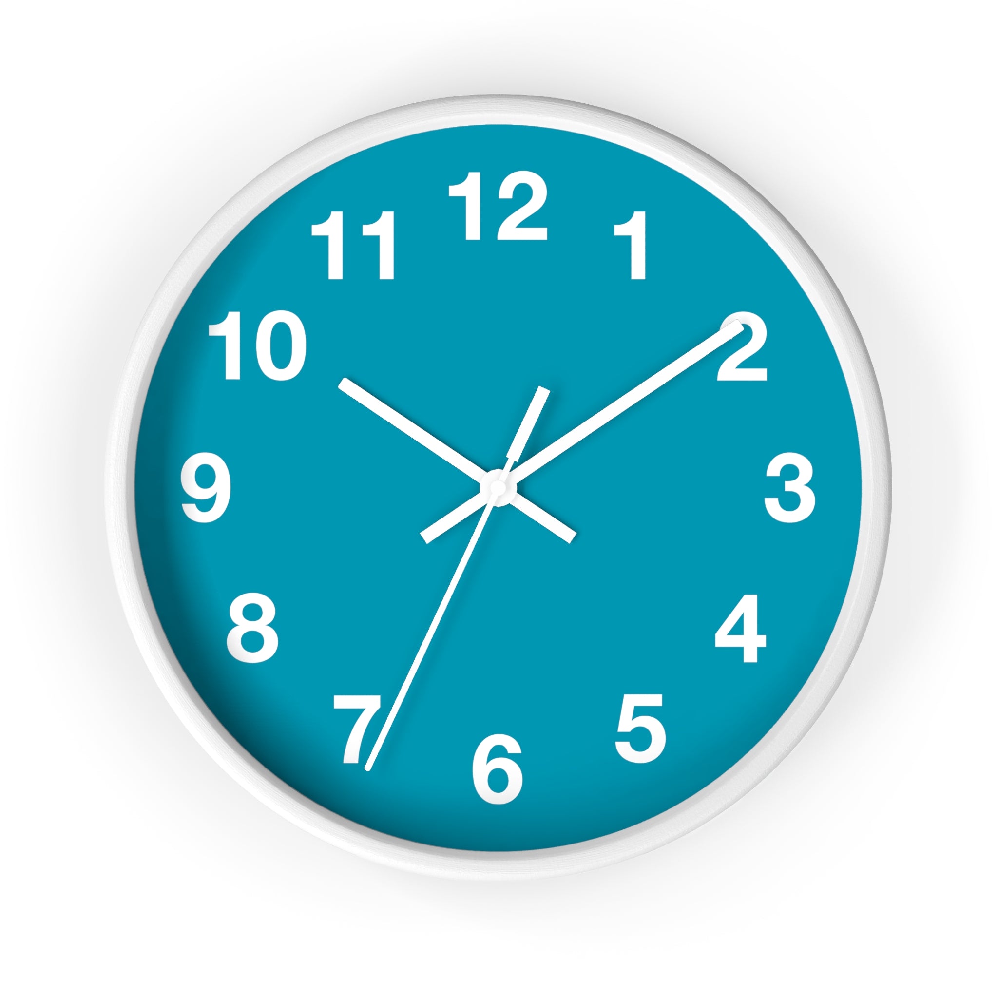 Stylish Turquoise Wall Clock