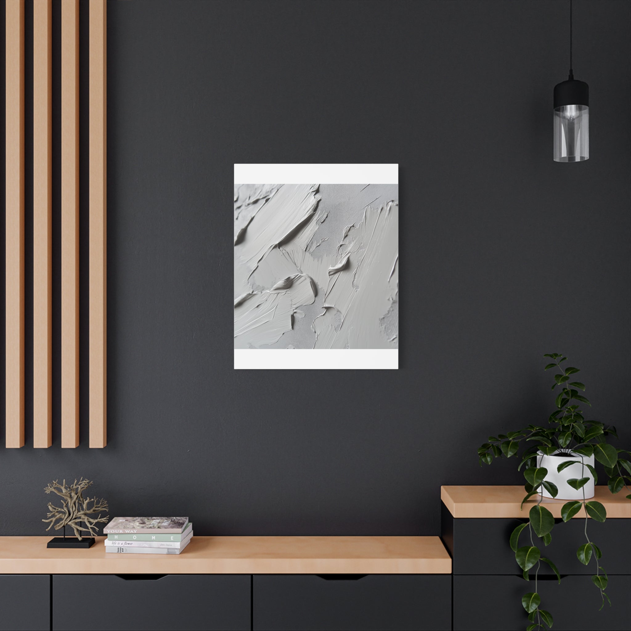 Textured Matte Canvas Wall Art