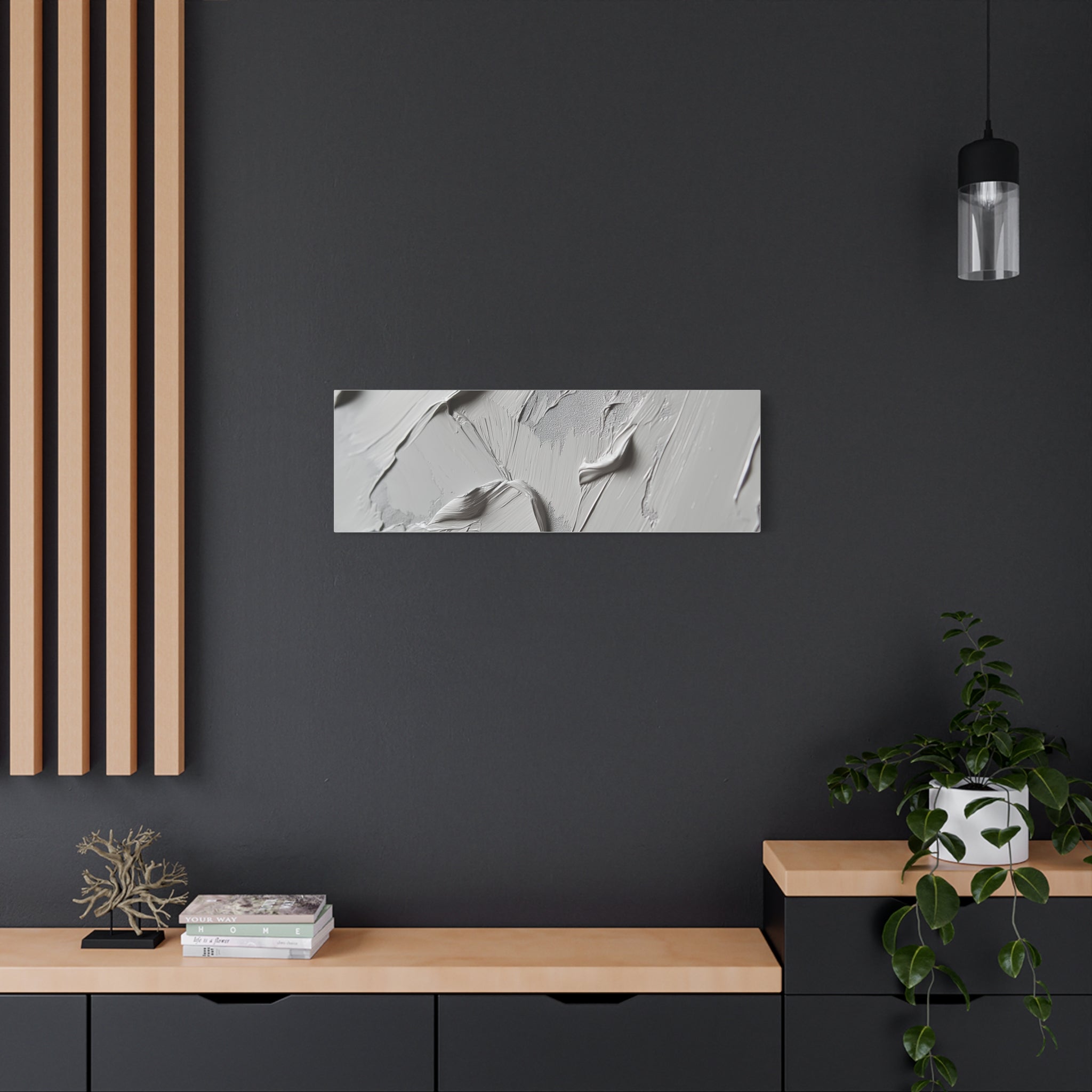 Textured Matte Canvas Wall Art
