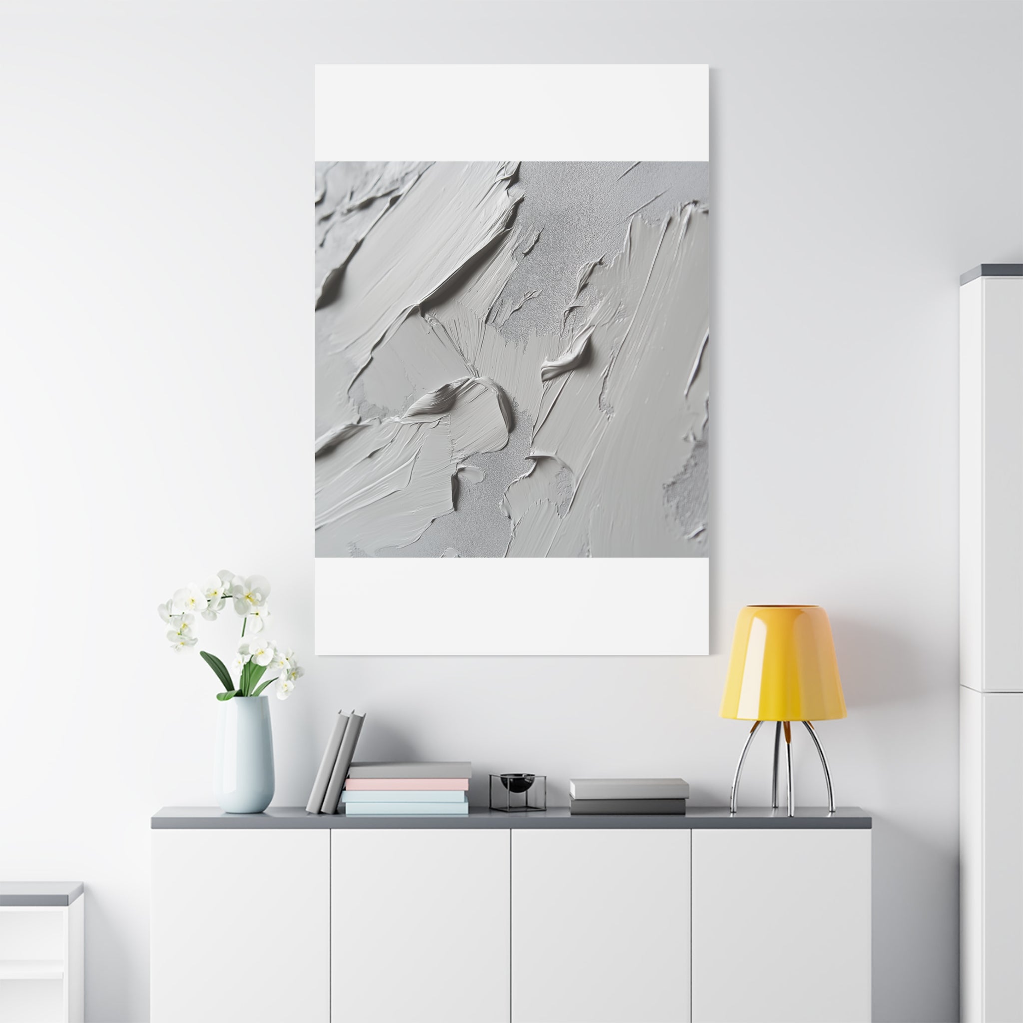Textured Matte Canvas Wall Art